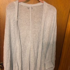 Grey kint cardigan